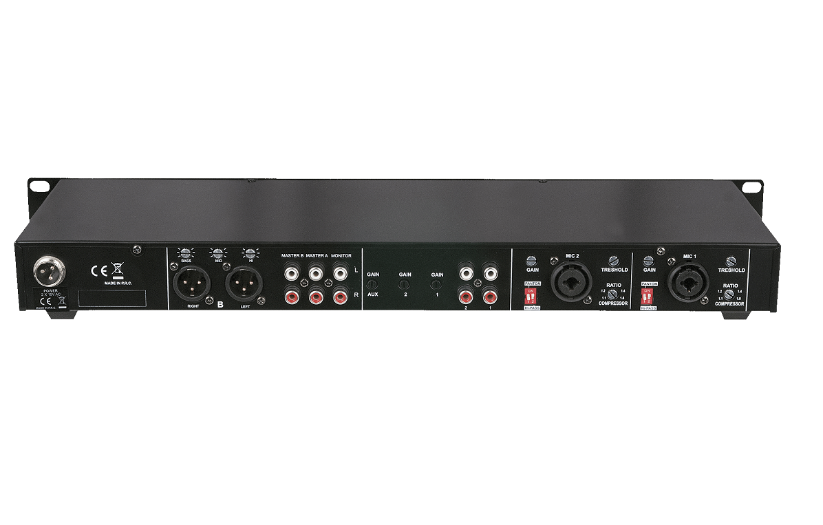 DAP-Audio Compact 6.2 6 Kanal 1HE Mixer+USB