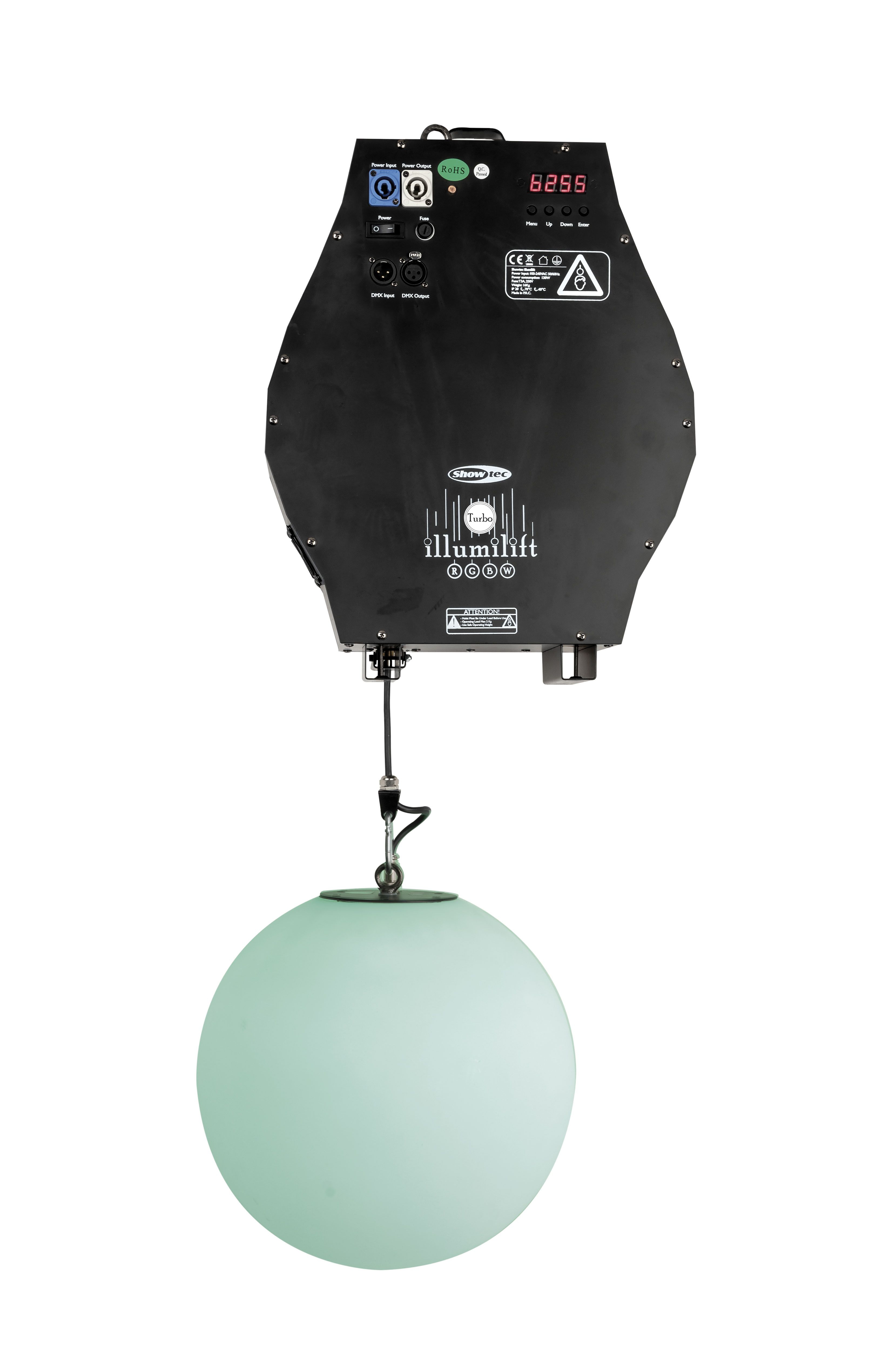 Showtec Illumilift RGBW 6 Meter Seilzug und Kugel