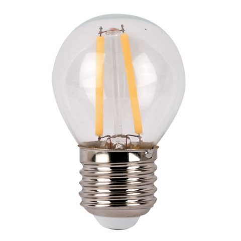 Showtec LED Bulb Clear WW 3W, non-dimmable