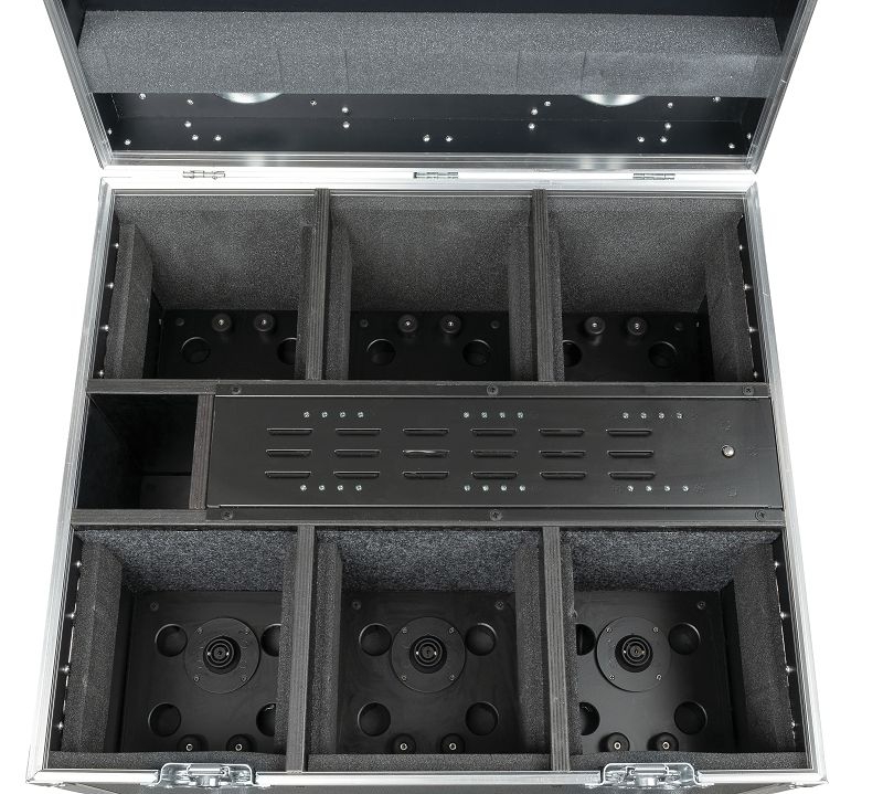 Showtec EventSpot 1600 Q4 Set Koffer mit Ladegerät