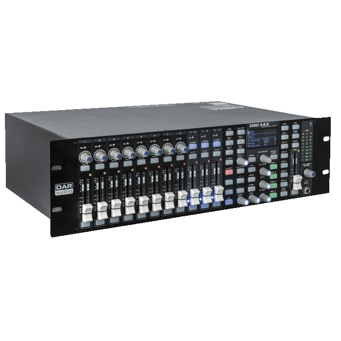 DAP Audio GIG-143 TAB 14 Zoll Digitaler Mixer+DSP