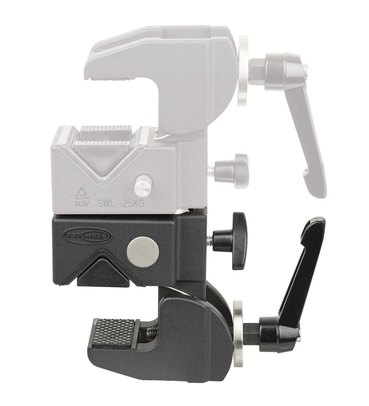 Showtec Multigrip Clamp Schwarz TÜœV bis 25kg SWL