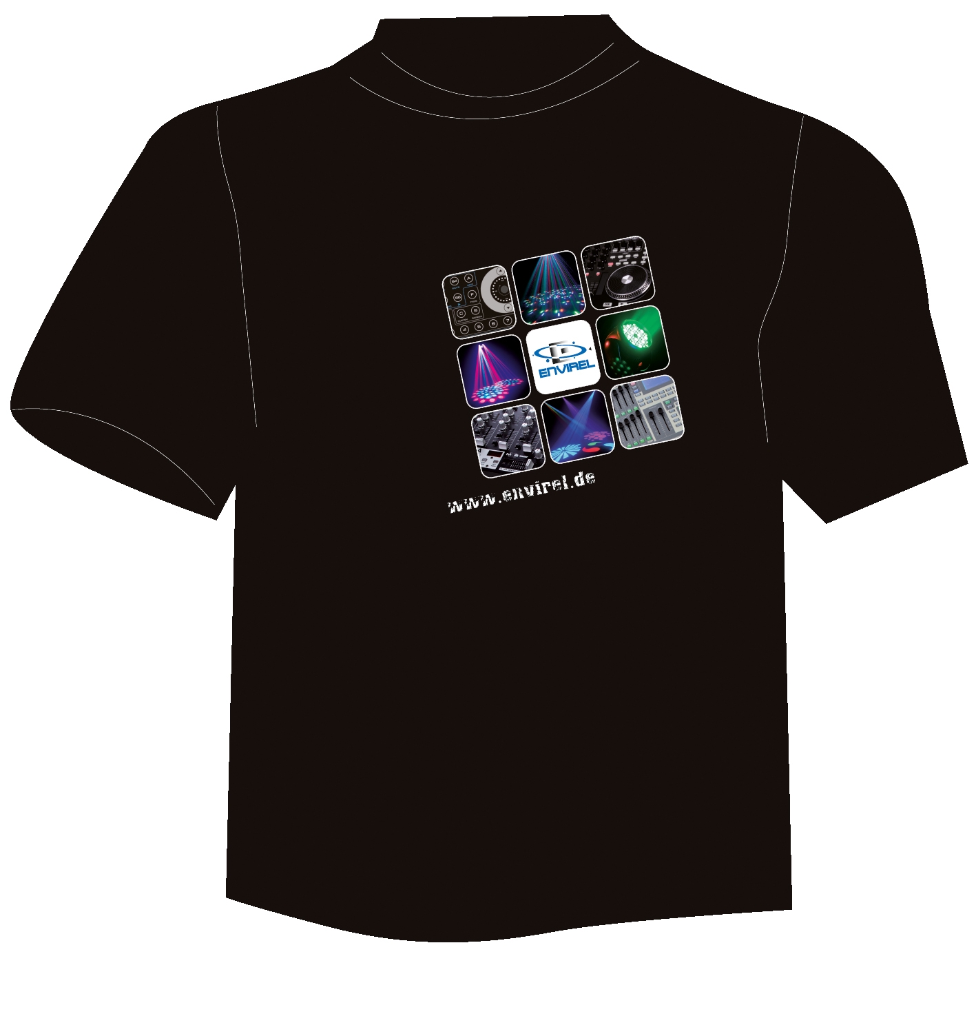 Envirel T-Shirt schwarz Größe XL