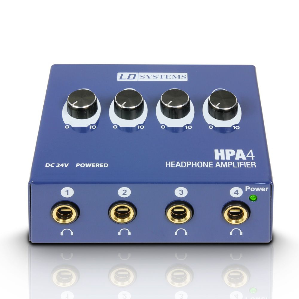 LD Systems HPA 4 - Kopfhörerverstärker 4 Kanal