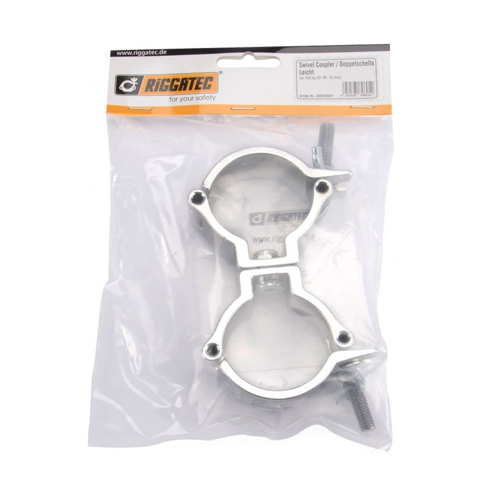 RIGGATEC 400200040 Swivel Coupler leicht bis 100kg