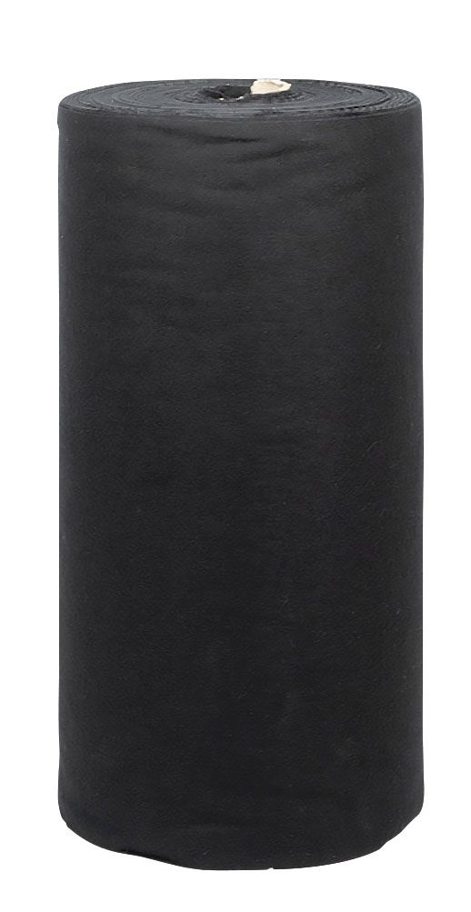 WENTEX DEKO-MOLTON, Schwarz, 60m x 40cm Rolle