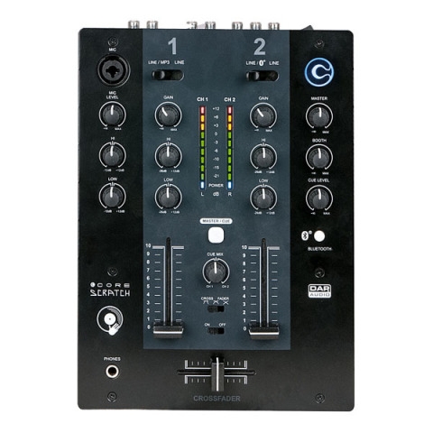 DAP-Audio CORE Scratch 2-Kanal-DJ-Mixer